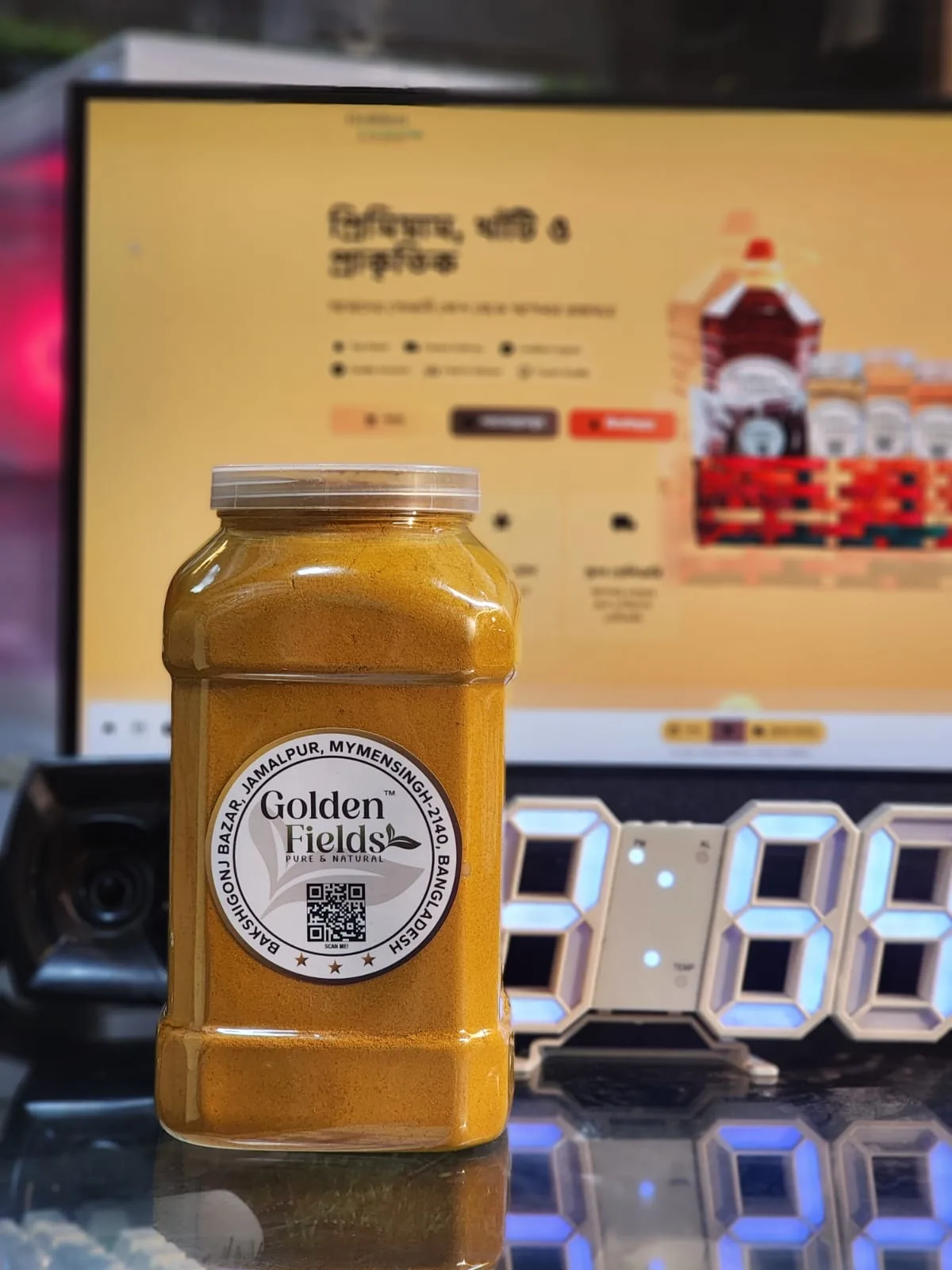 Turmeric Powder (হলুদের গুঁড়া) 1 Kg image 3